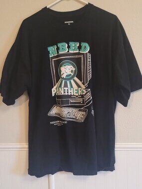Neighborhood NBHD Panthers Computer Graphic Tee Black XL